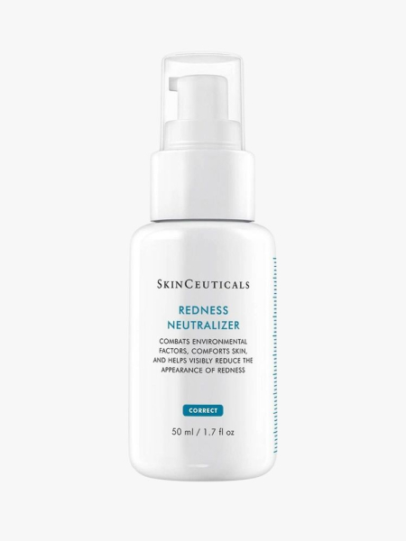 SkinCeuticals Redness Neutralizer white bottle with white cap on light grey background